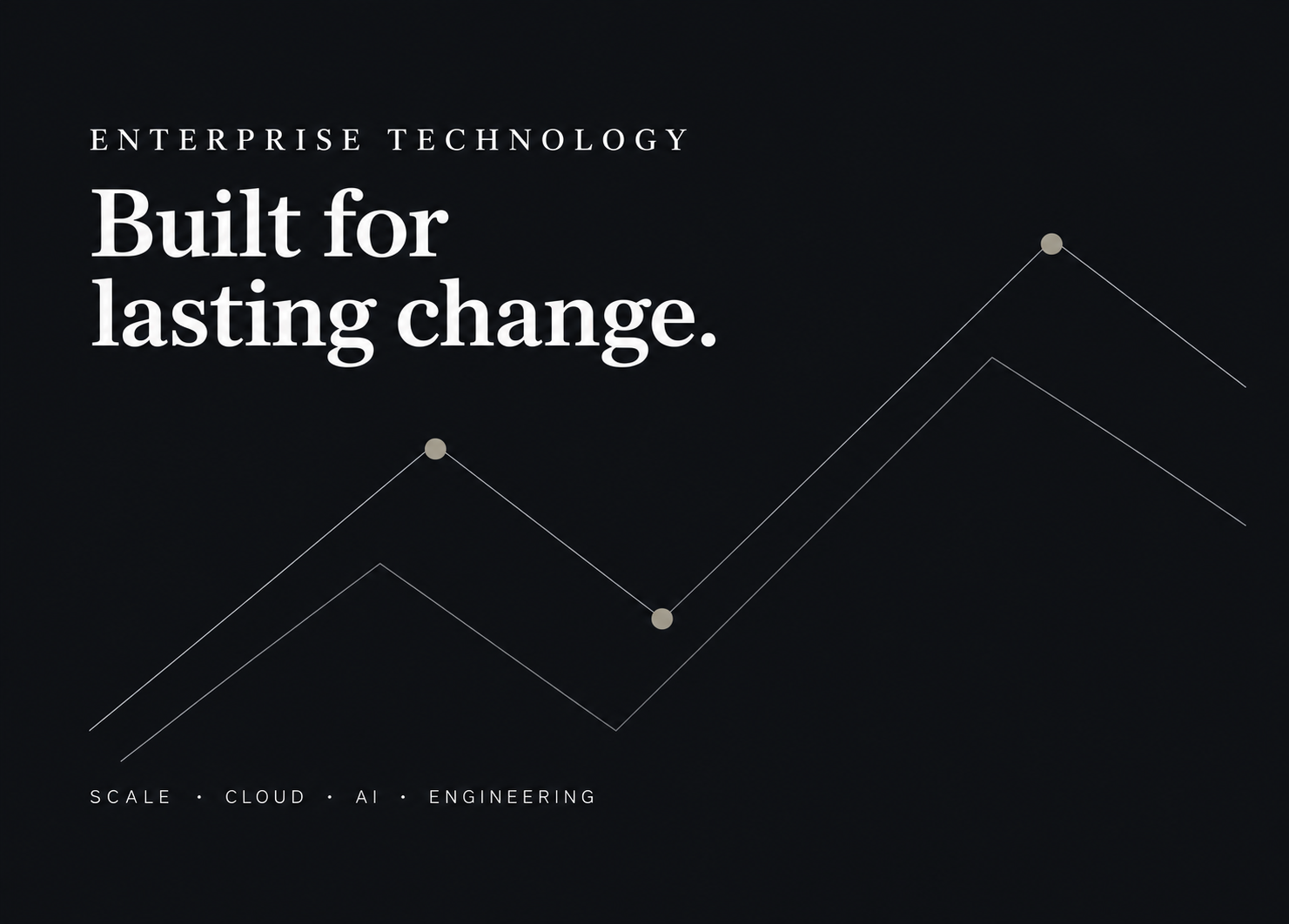 Enterprise technology visual
