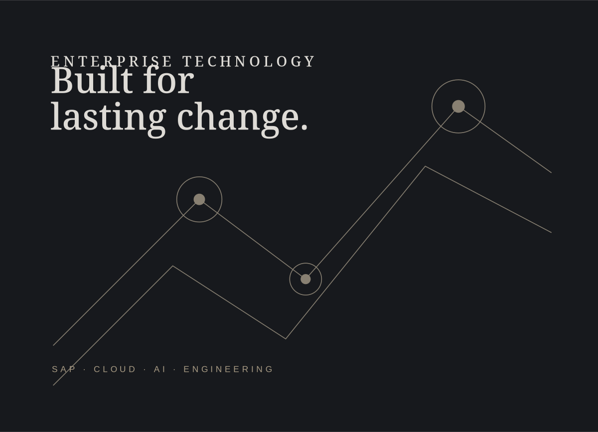 Enterprise technology visual
